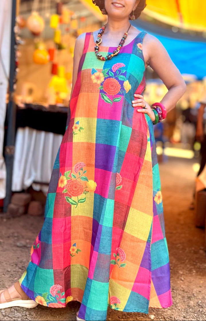 Festival of Colors Maxi Dress