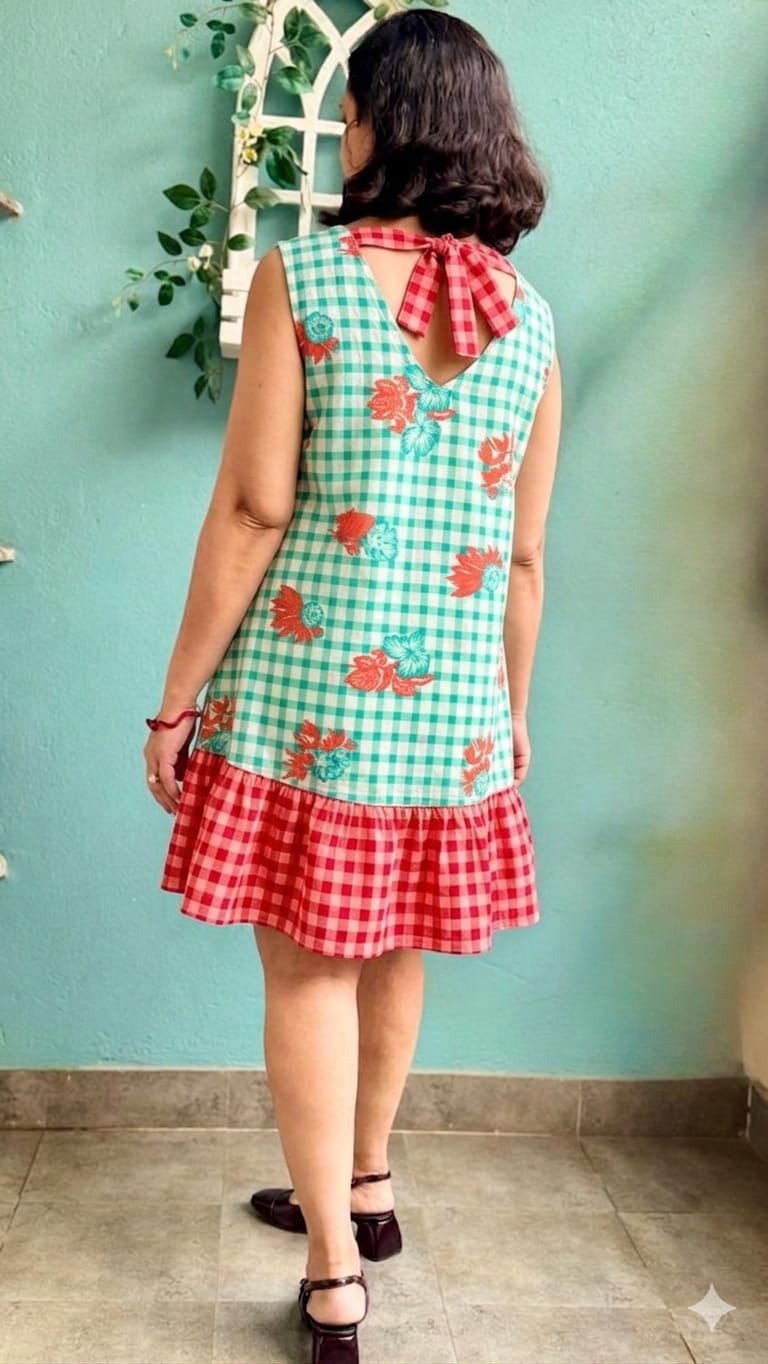 Summer Fling Dress in Watermelon Punch