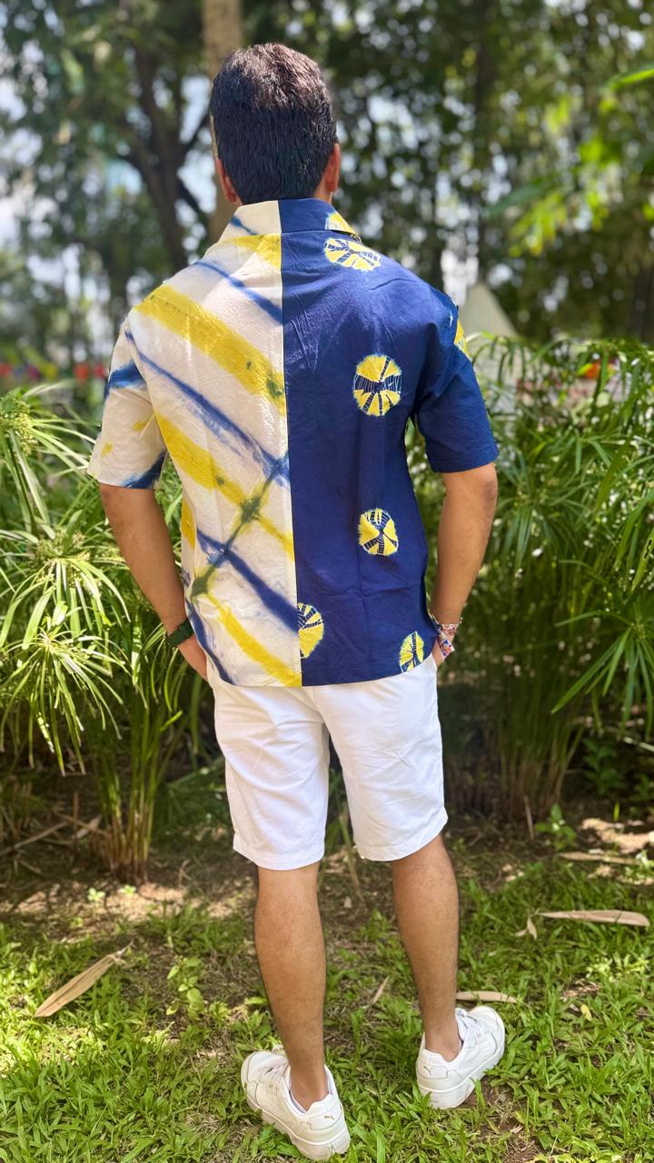 Twilight Split Tie-Dye Unisex Shirt