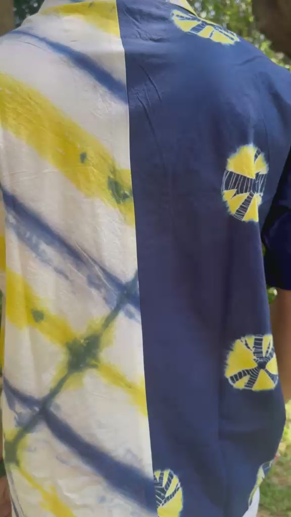 Twilight Split Tie-Dye Unisex Shirt