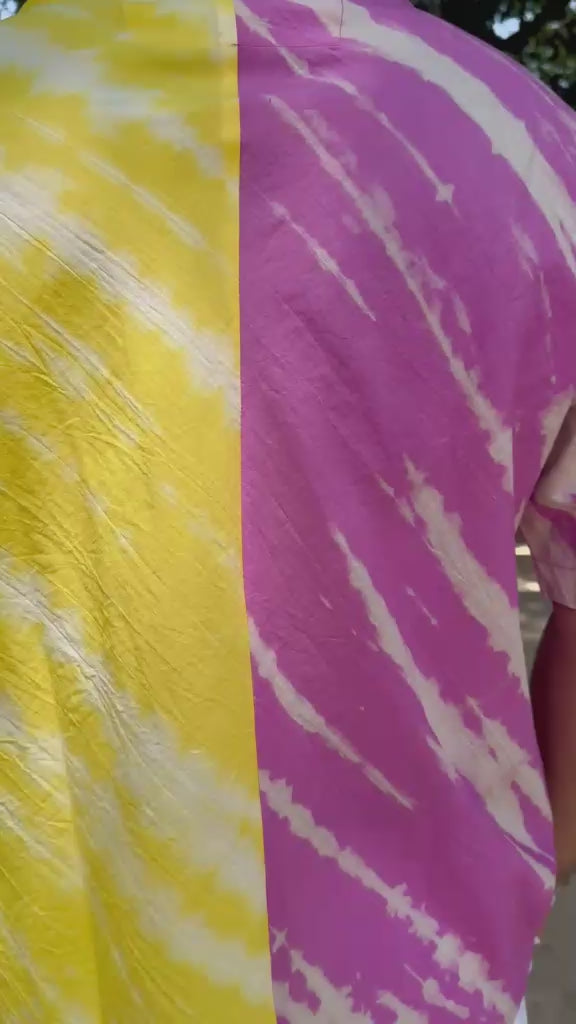 Twilight Gold Tie-Dye Unisex Shirt